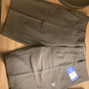 Hurley men’s size 34 black shorts brand new w tags